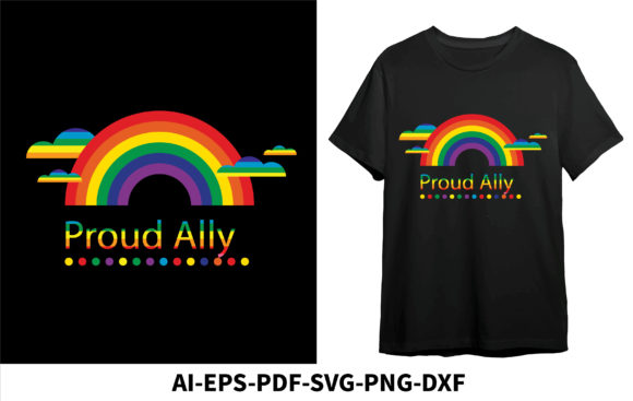 A Designer's Take on the Pride Rainbow LGBT Proud Ally Graphics