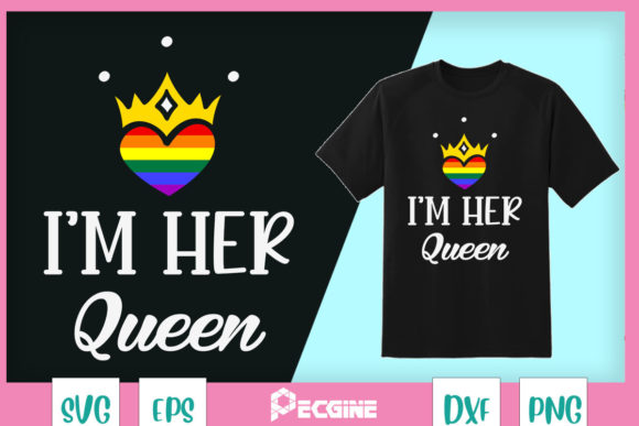 A Review of Rainbow I'm Her Queen Graphics for Content Publishing
