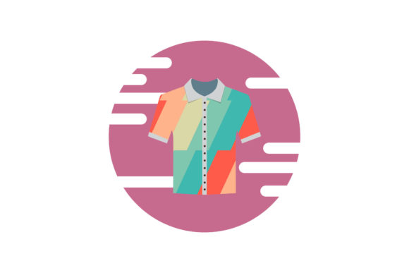 Rainbow T-shirt Icon: A Vibrant Graphic for Joyful Branding