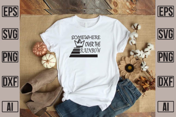 Reviewing Somewhere over the Rainbow Graphics for T-Shirt Designs